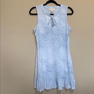 Michael Kors Light Blue Sleeveless Dress